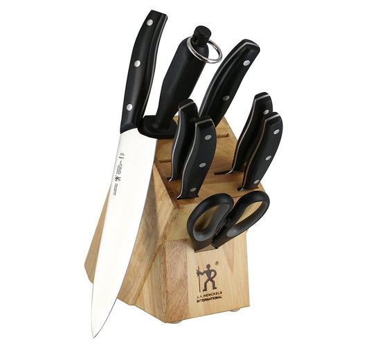 J.A. Henckels International Definition 9-pc Kitchen Knife Block Set
