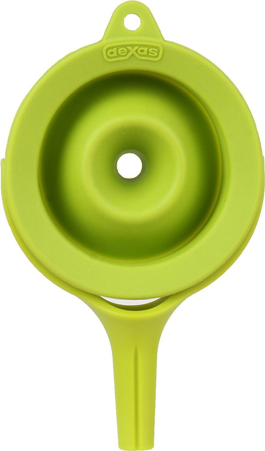 Dexas Silicone Collapsable 2.5" POP Funnel - Green