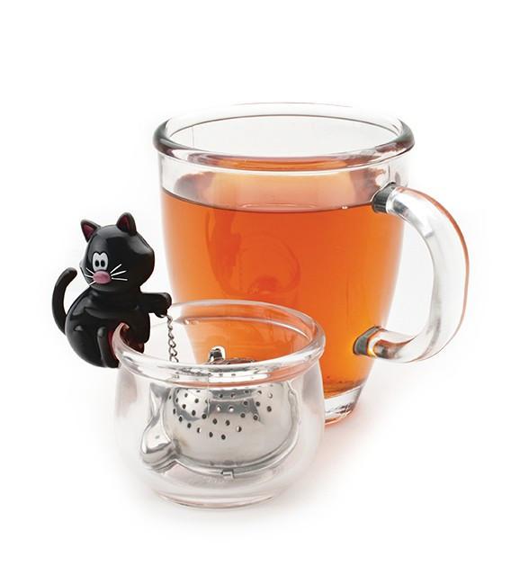 Joie Meow Tea Cup Infuser & Bowl