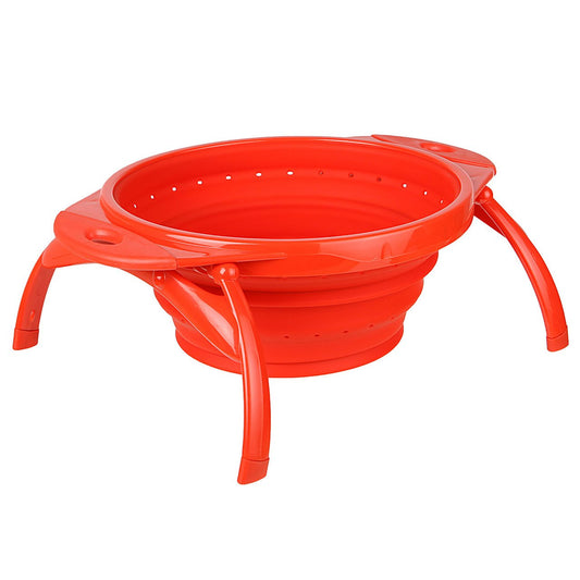 Dexas Collapsable 10" POP Colander - Red