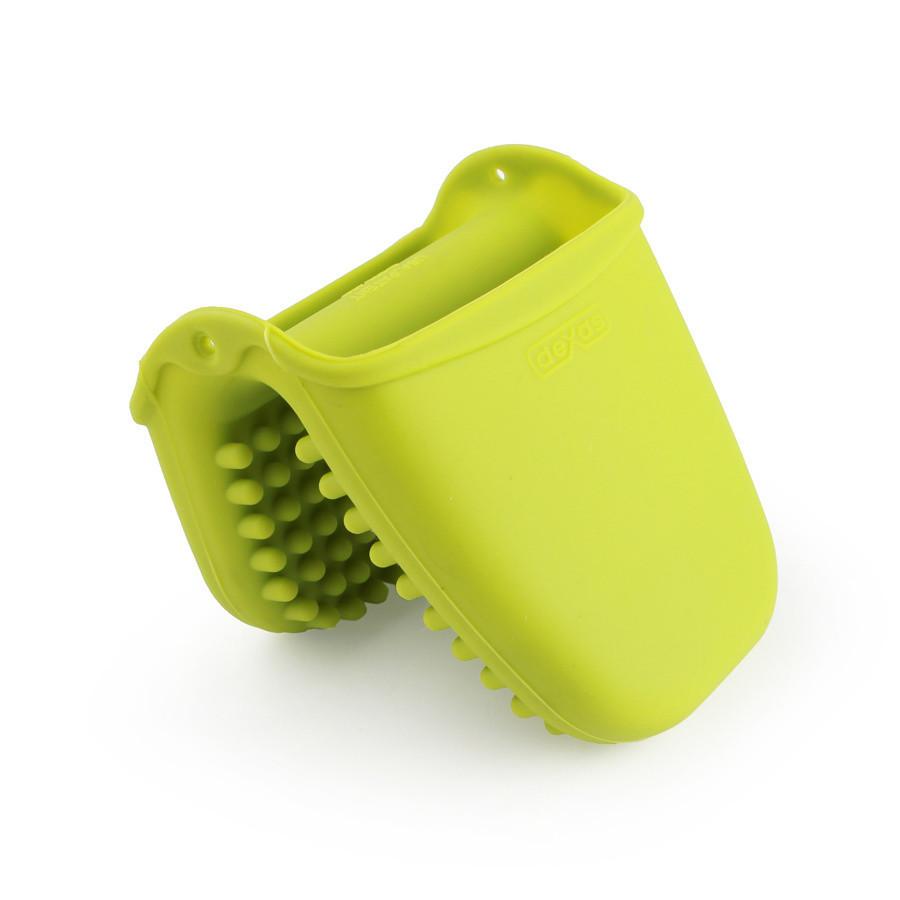 Dexas Silicone Mini Mitt - Green