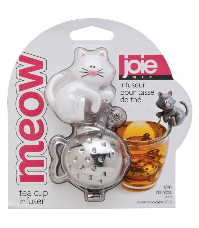 Joie Meow Tea Cup Infuser - White