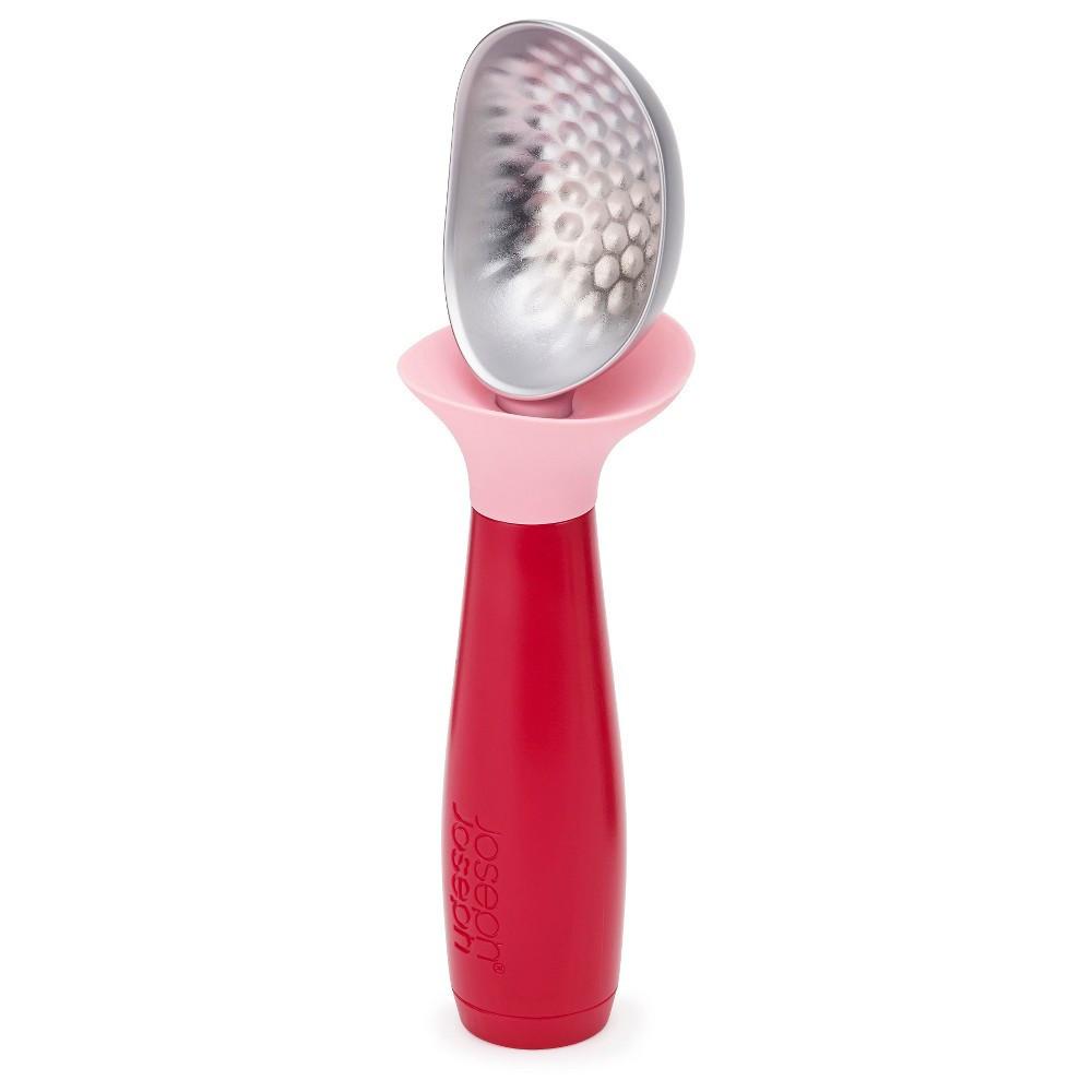 Joseph Joseph Zinc Alloy Dimpled Ice Cream Scoop in Pink