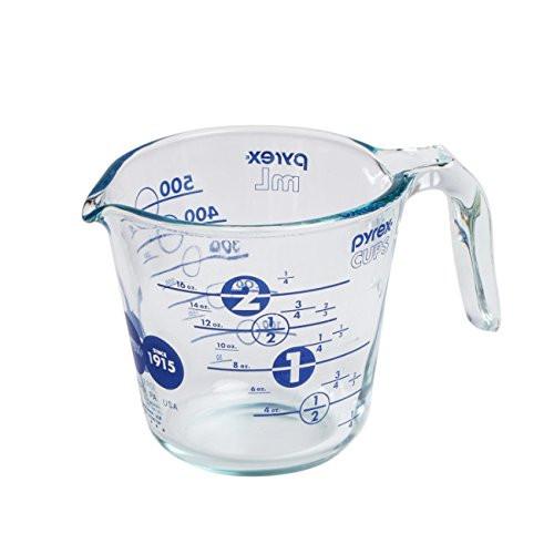 Pyrex 2 Cup Anniversary Measuring Cup - Blue